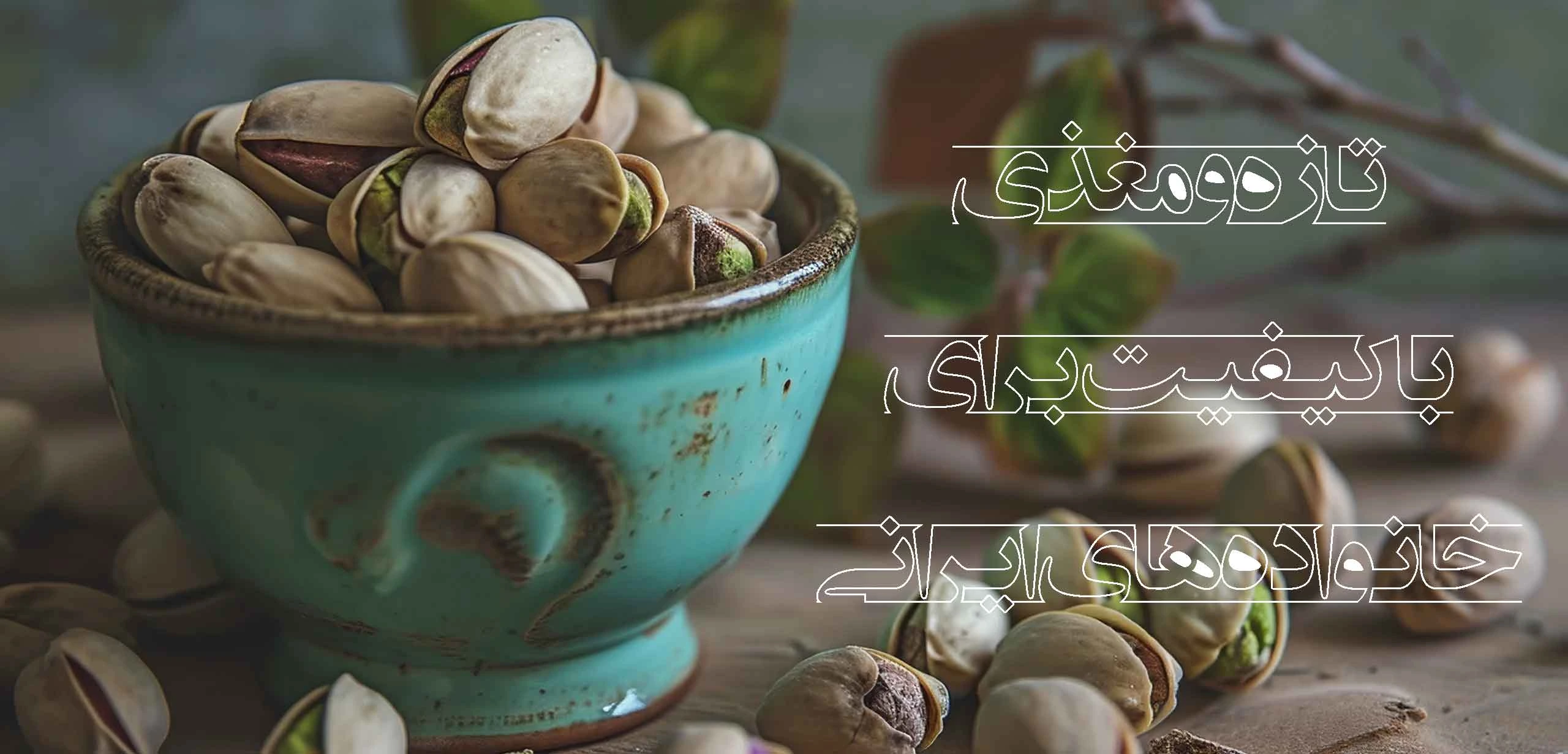 خرید و سورتینگ پسته صنایع غذایی فراسودمند رایان